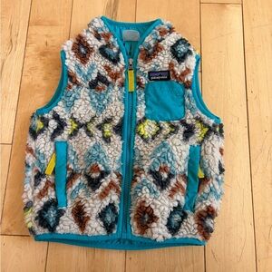 Patagonia Retro-X Vest high pile Sherpa vest 2T Kids